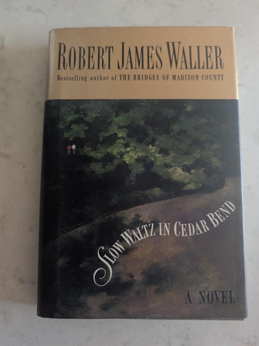 Robert James Waller 'Slow Waltz in Cedar Bend' Hardcover - Beige & Green